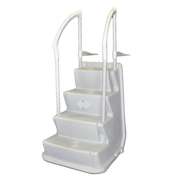 Above ground pool step | Walkway